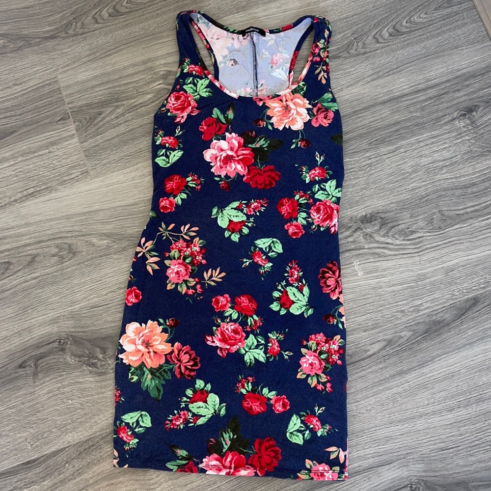 Medium Floral Mini Dress